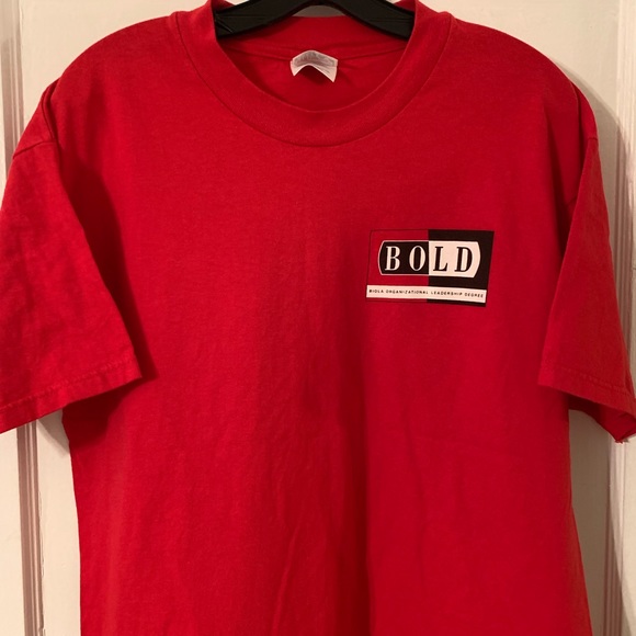 Vintage BOLD Tee Sz L - Picture 2 of 7
